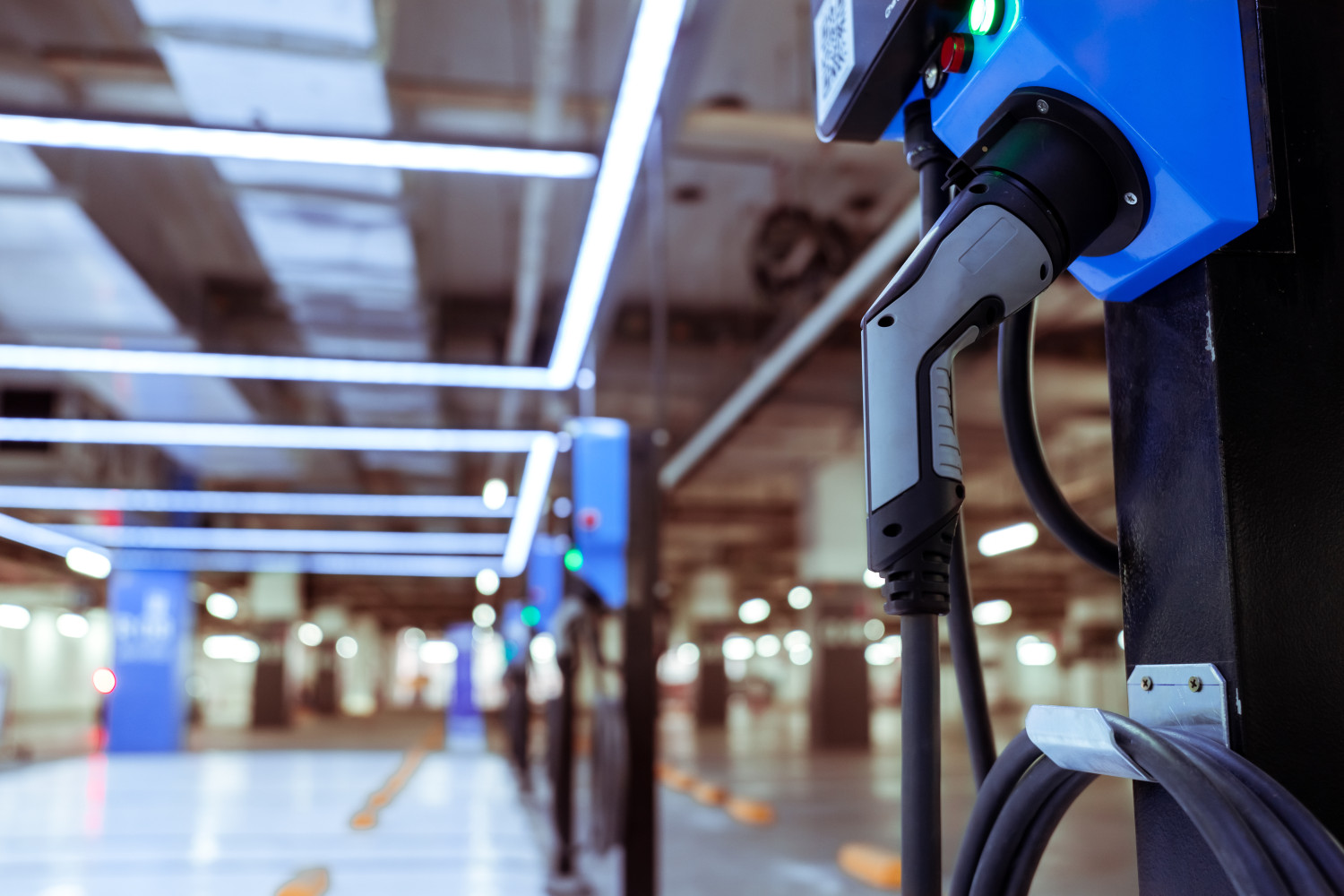 Electric,Car,Charging,Station,For,Charge,Ev,Battery.,Plug,For